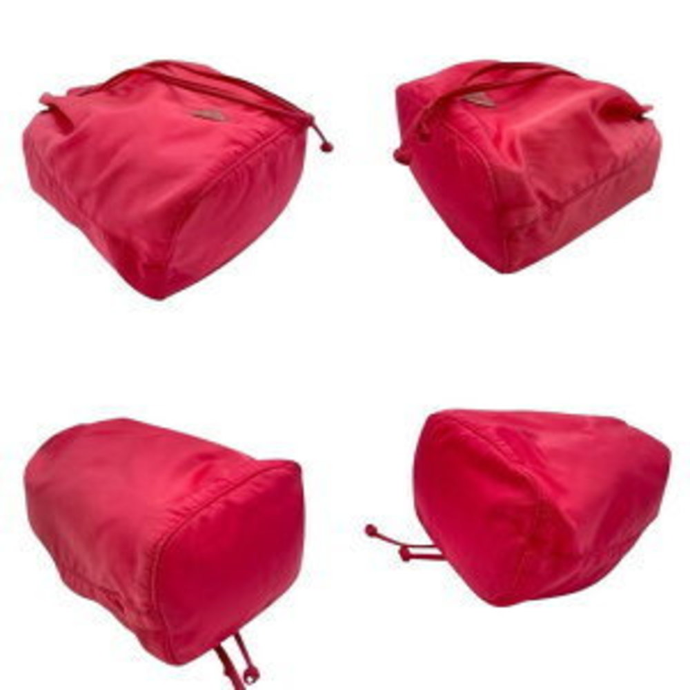 Prada Pouch Drawstring Red Nylon - image 7